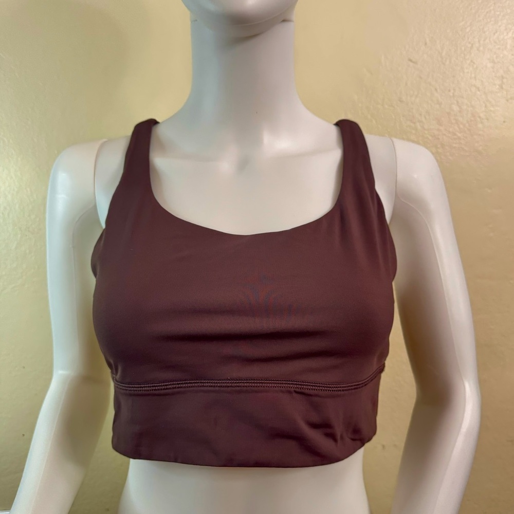 lululemon Energy Longline Bra Medium Support, B–D Cups size 10
